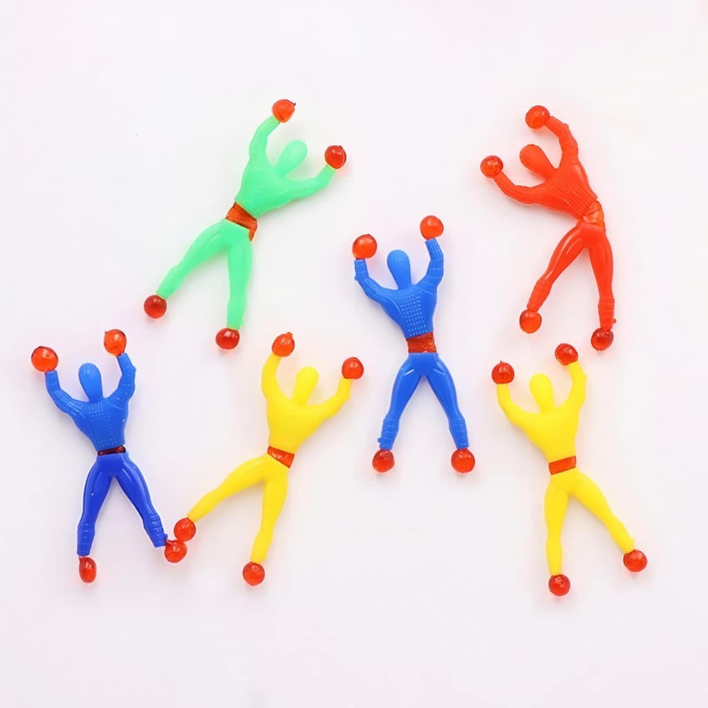 Kit  Boneco Ninja Gruda Na Parede De Brinquedo Infantil