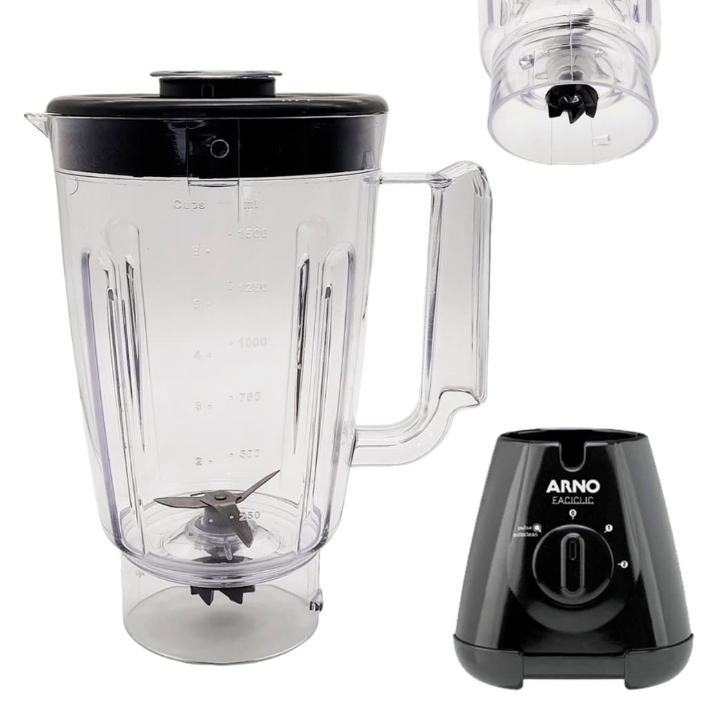 Copo Para Liquidificador Arno Faciclic Ln32 Com Tampa 3003