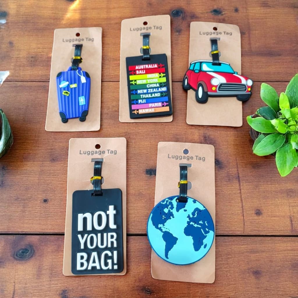 Marcador de mala Tag De Bagagem Premium - Identificador De Mala Para Viagens