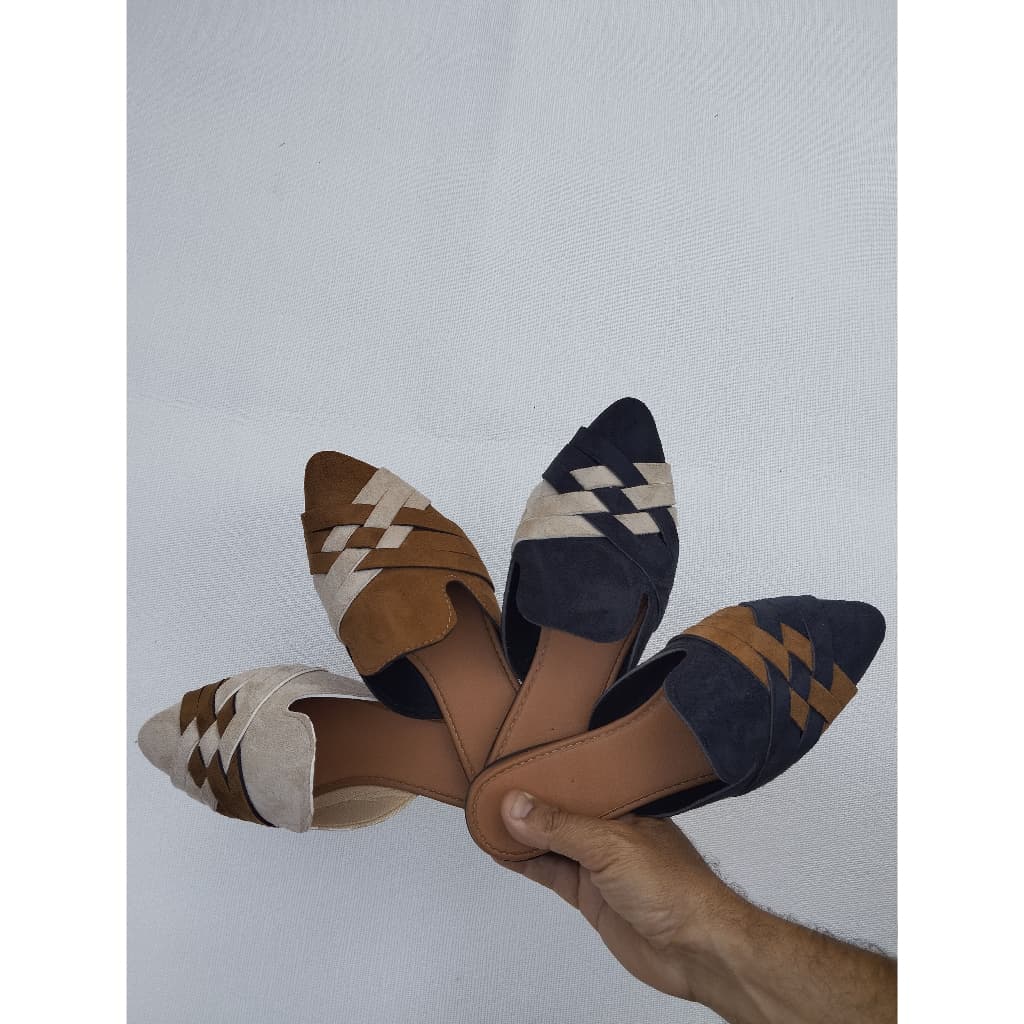 Mule Feminino Bico Fino Calça Fácil