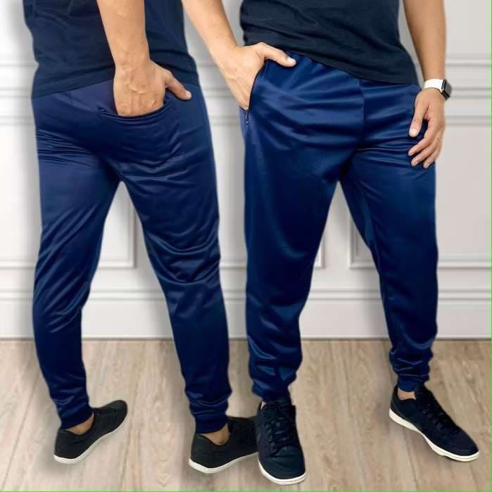 Kit com 2 Calças Masculina Sport Jogger SKINNY Para Treino e Caminhada Casual