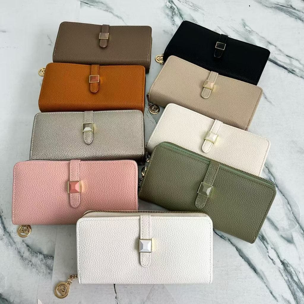 Carteira Cocady Feminina Simples Moda Bolsa Grande Capacidade