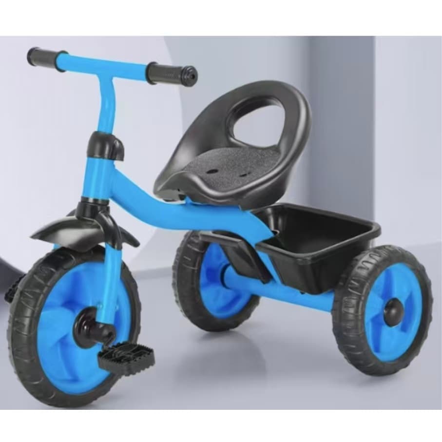 Bicicleta andador triciclo infantil 03 rodas com cestinha--3603