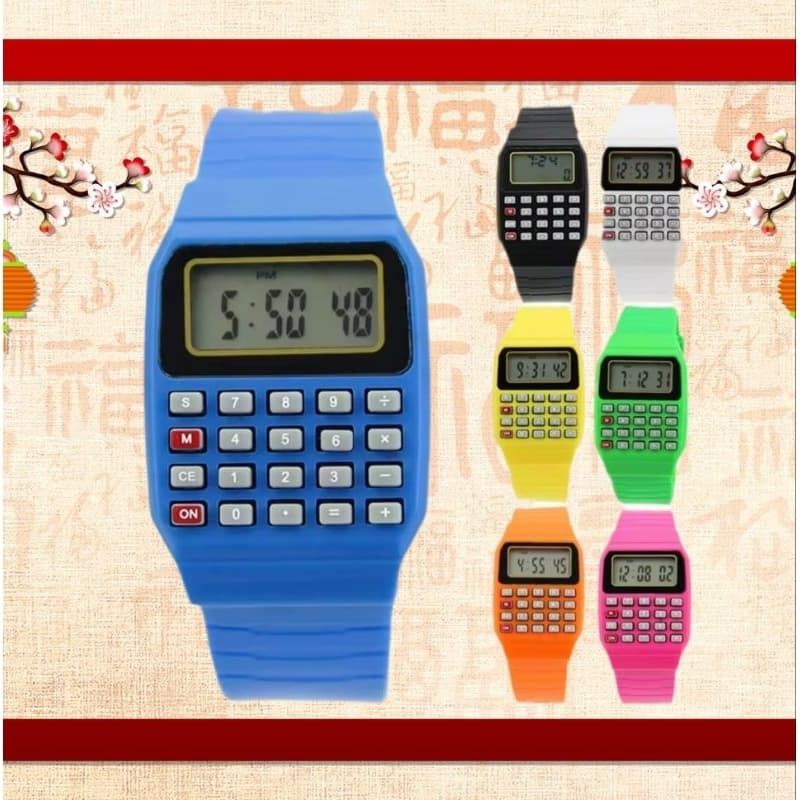 Relógios Digital com Calculadora
