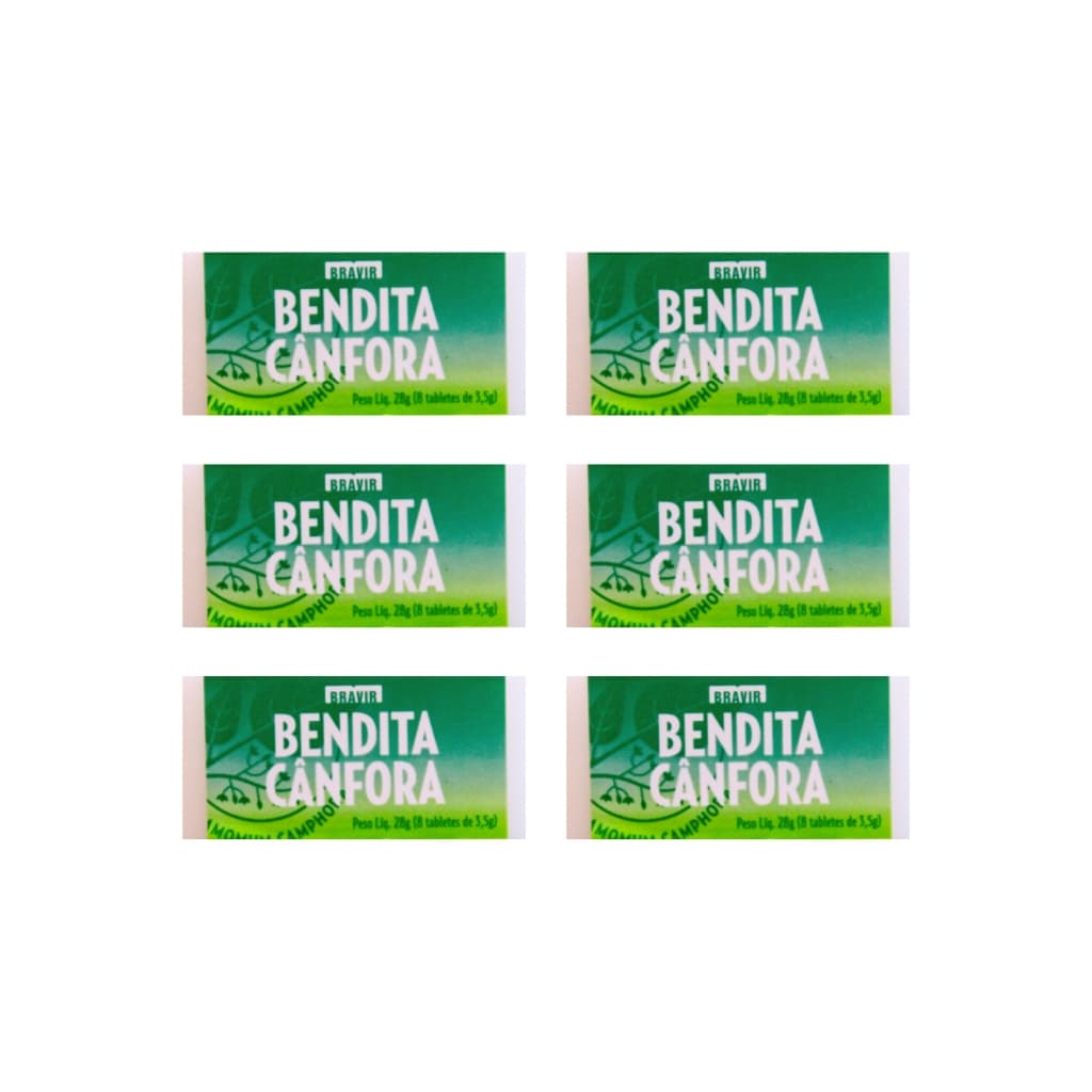 KIT Com 1/2/3/6 un BENDITA CÂNFORA Estojo 28g