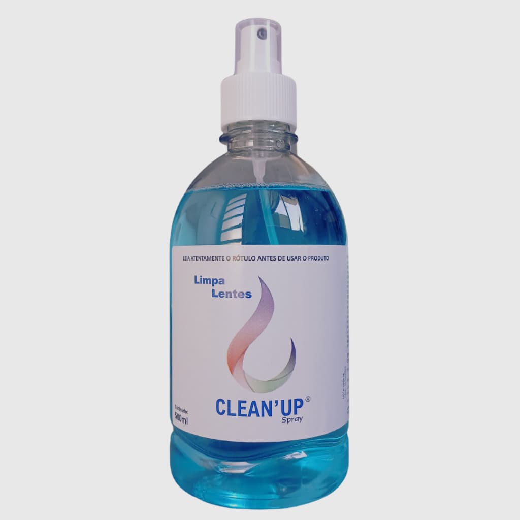 Limpa Lentes Clean`Up 500ml  Para Óculos Celular Computador Tablet