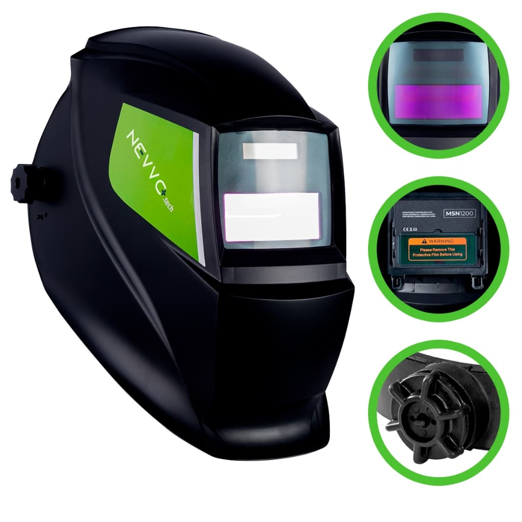 Máscara de Solda Com Escurecimento Automático MSN1200 NEVVO