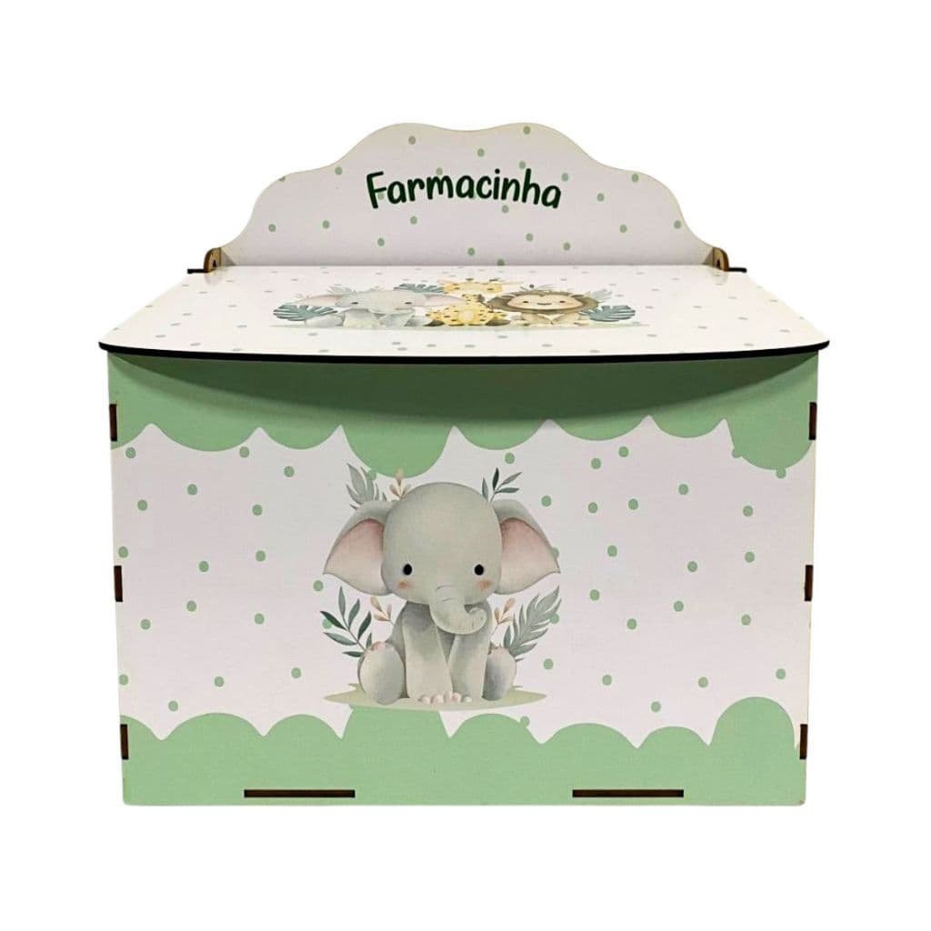 Farmacinha Safari Kit Higiene Menino e Menina Selva