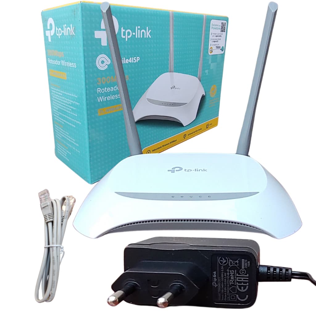 Roteador Wireless Tp-link 300mbps Tl-wr840n