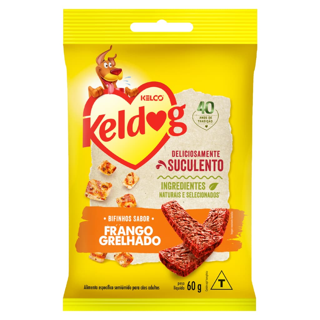 Bifinho Keldog Frango Grelhado 60 gr