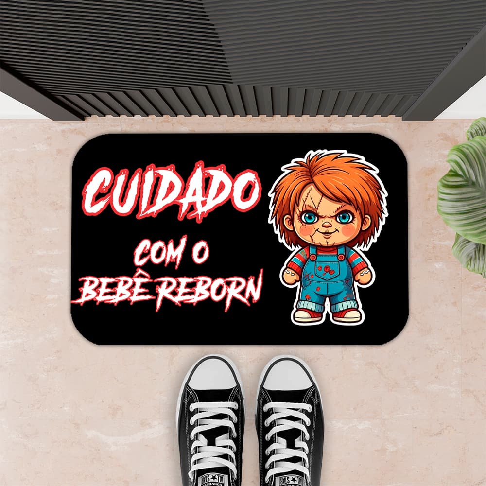 Tapete Decoração Antiderrapante 34x60cm | Bebê, Promoção, Reborn| Decoração Porta ou Banheiro