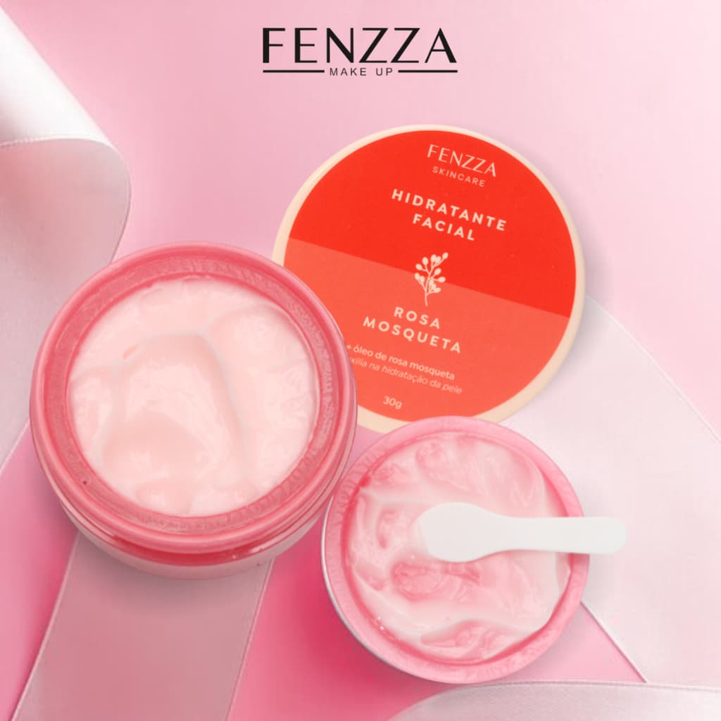Hidratante Facial Rosa Mosqueta Fenzza  Nutrição e Hidratação Profunda com Óleo Natural