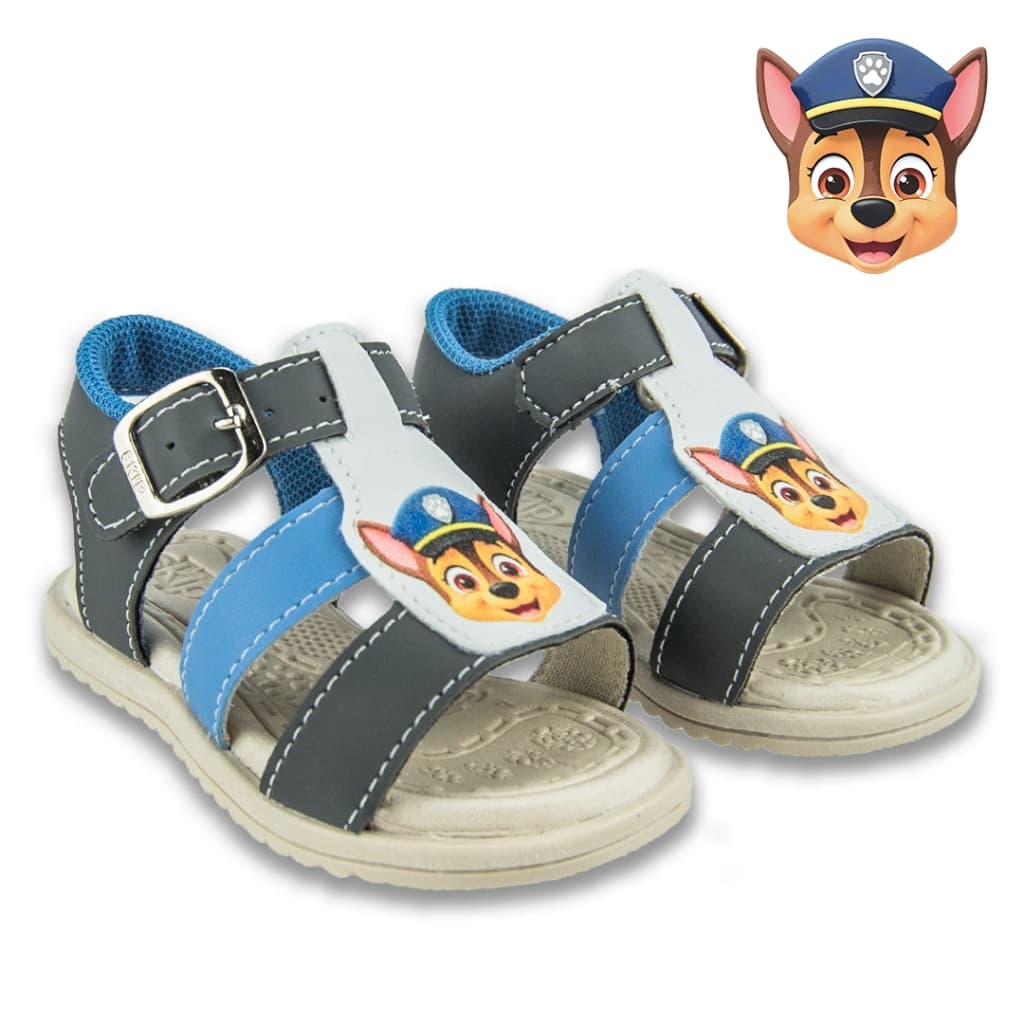 Sandalia Papete Patrulha Canina bebe Menino infantil confortavel Antiderrapante fofinha 16 ao 22 /606