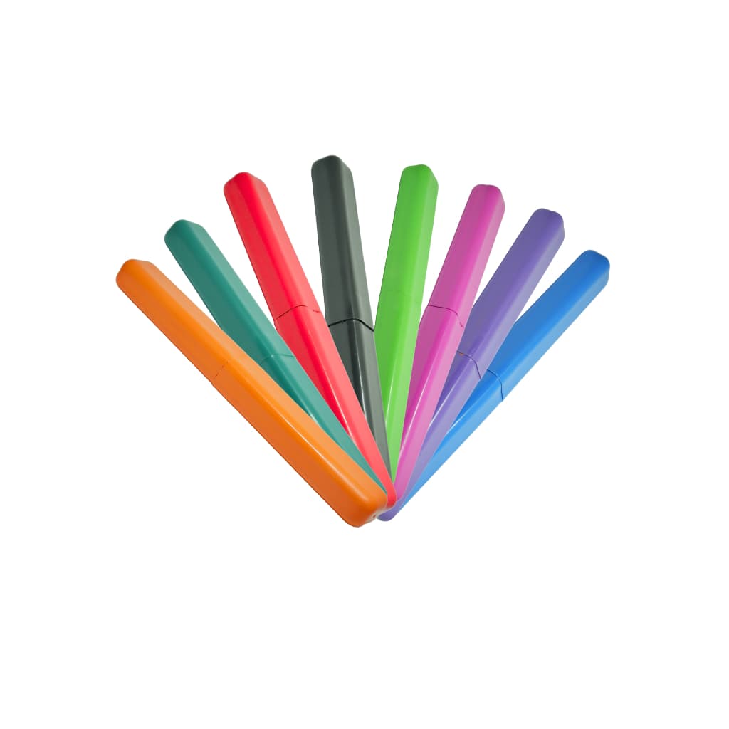 Porta Escova de Dentes de Plástico Colorido Resistente