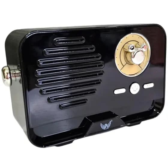 Mini Rádio Retrô Bluetooth Portátil – Modelo AD-8099