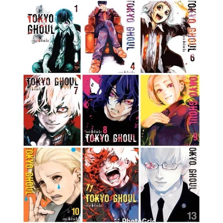 Mangá Tokyo Ghoul Novo Lacrado Português