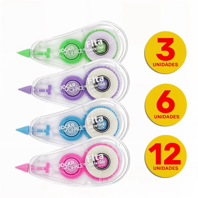 Corretivo em Fita Jocar Office 6m