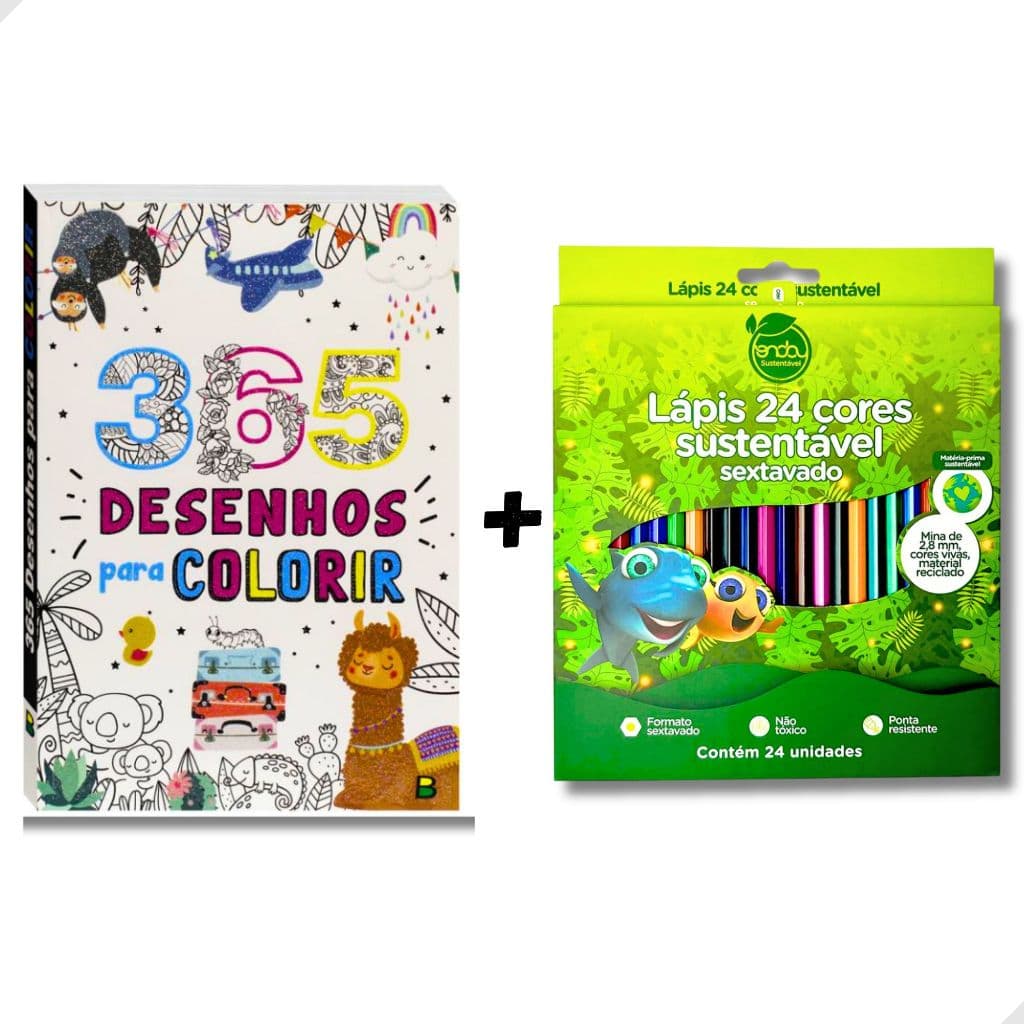 Livro de Colorir 365 Desenhos Todolivro