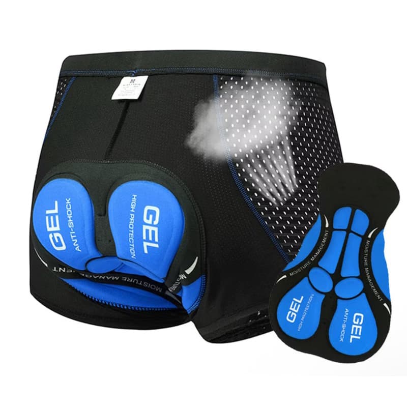 Short Ciclista com Forro em Gel - Brasileiro Bermuda com Forro Cueca