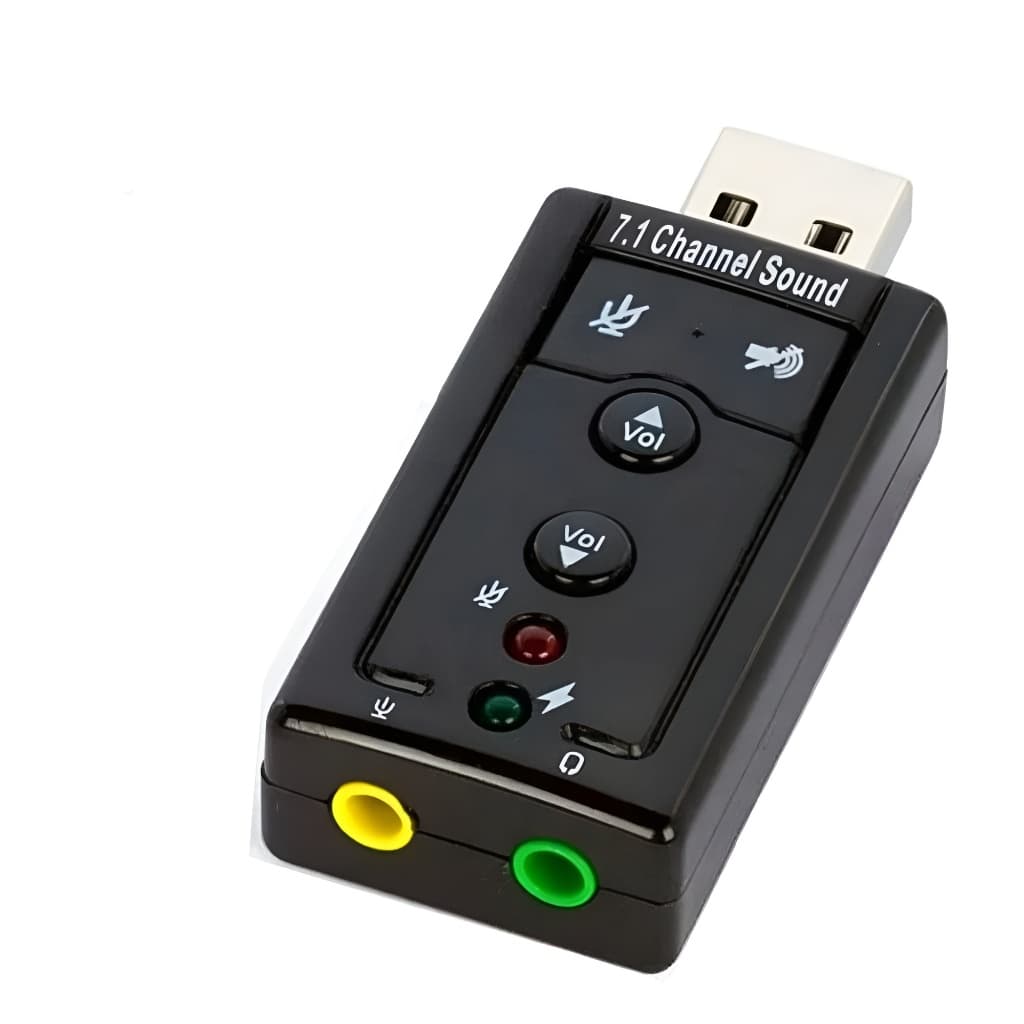 Placa De Som Usb 2.0 Preta Lt-h0071/ Usom-10 3469 - Lotus