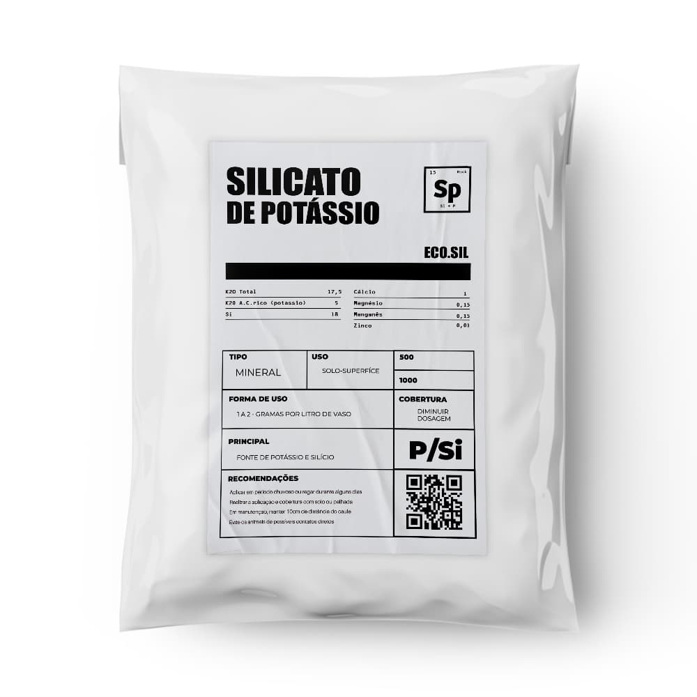 Silicato de Potássio - Pó de Rocha