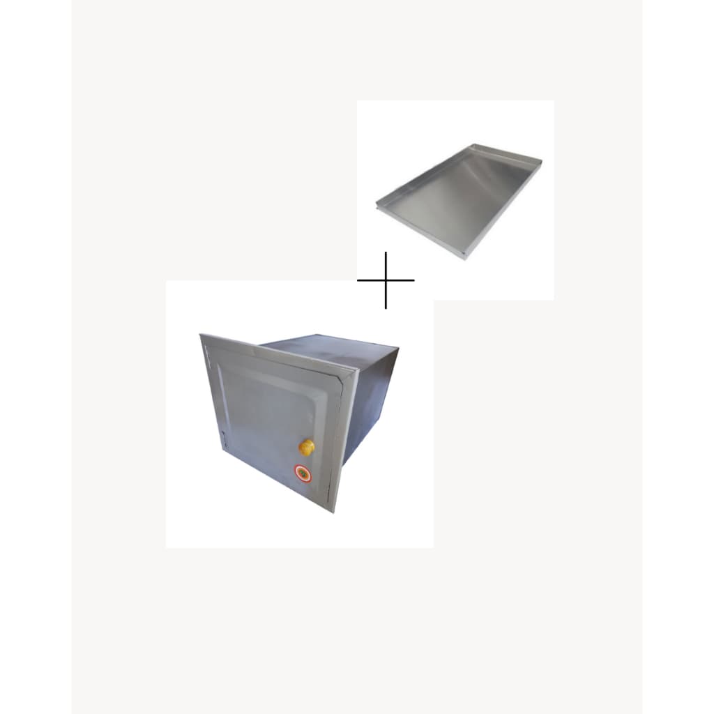 FornoP/ Fogão a lenha Chapa De Aço Carbono N°1 Grade + Bandeja