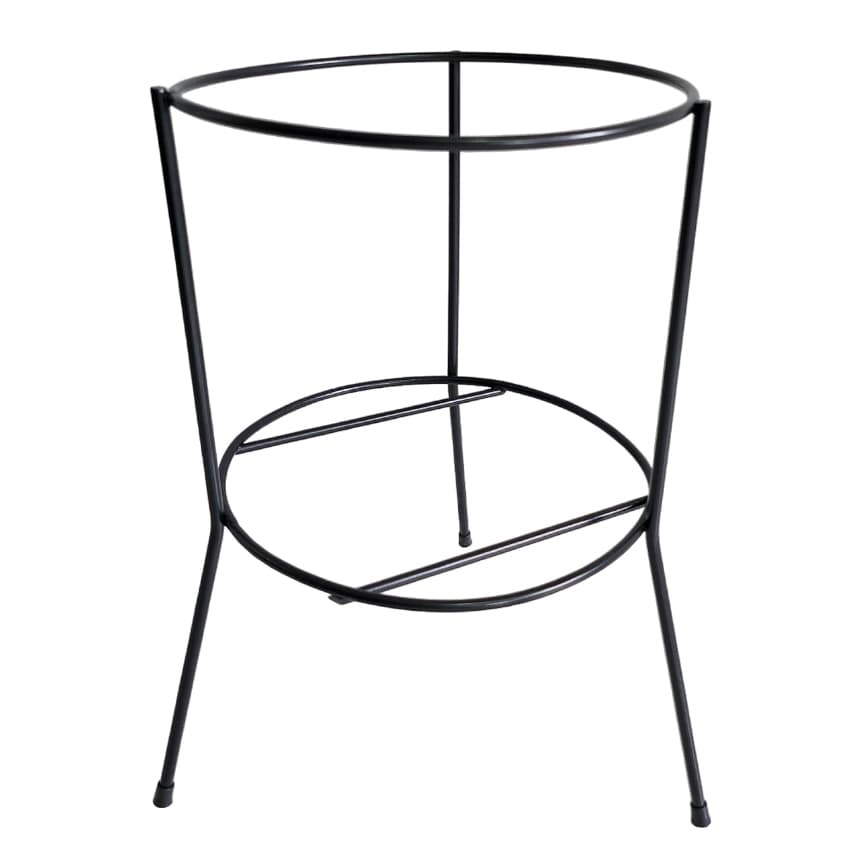 Suporte De Chão Para Extintor Preto Grande De 8 E 12kg-tripé com ponteiras