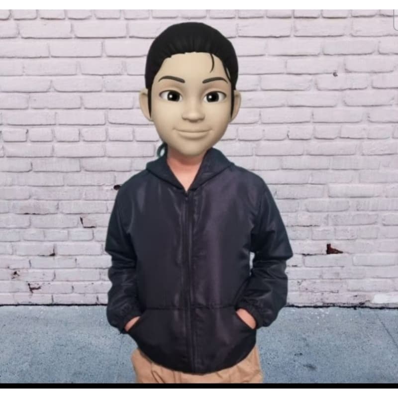 JAQUETA CORTA VENTO TACTEL GROSSO (4 CABOS) UNISEX COM BOLSO