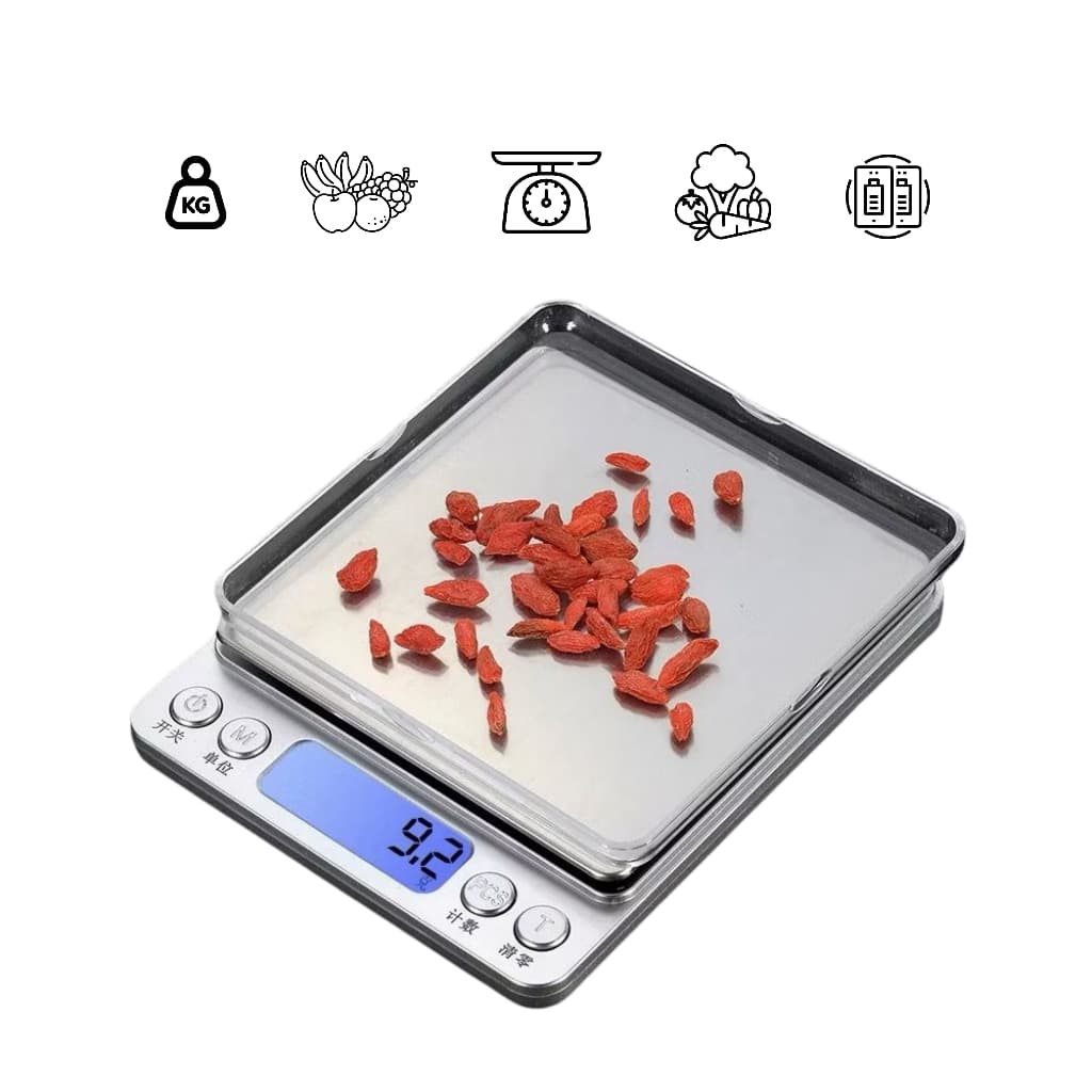 Mini Balança Digital de Mesa Profissional Portátil Cozinha Alta Precisão