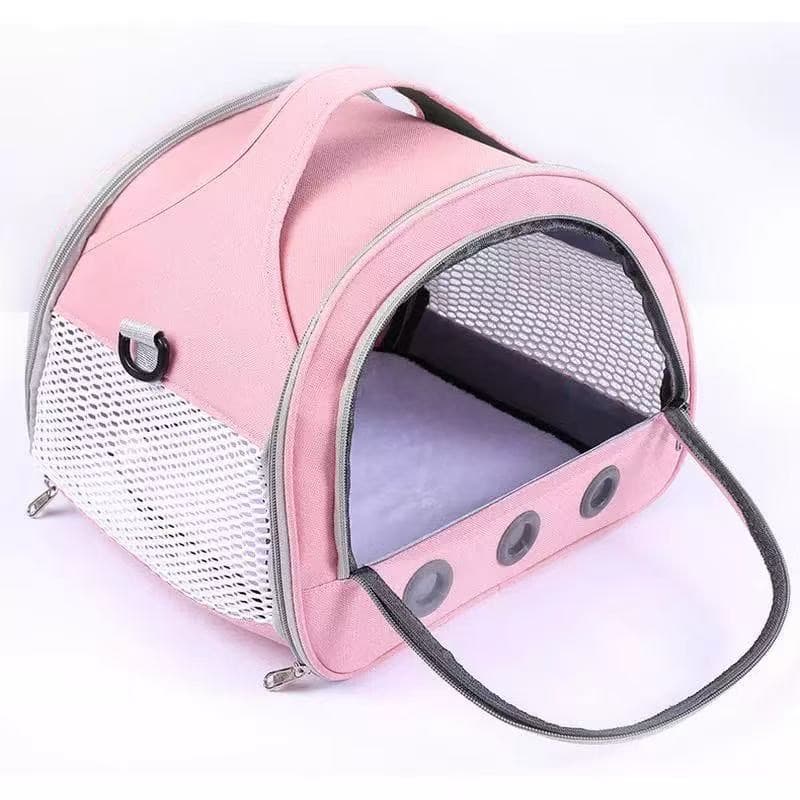 Bolsa de Transporte para Pets Pequenos | Ventilada Dobrável com Janela