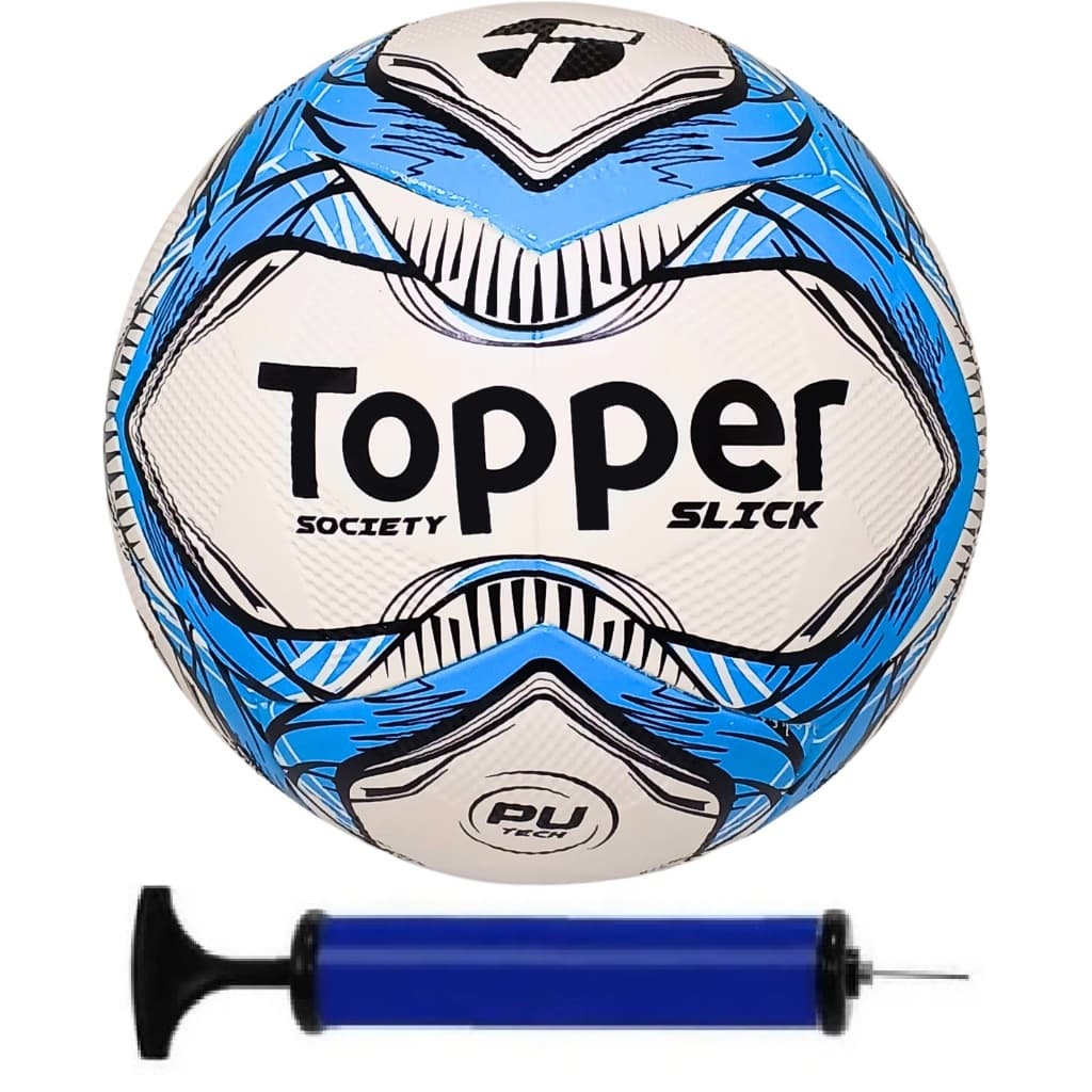 Bola Topper Society Oficial + Bomba de ar