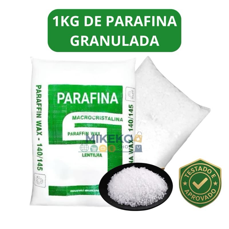 Parafina Granulada Lentilha Pronta Fabricação Cera de Velas Artesanato - 1kg