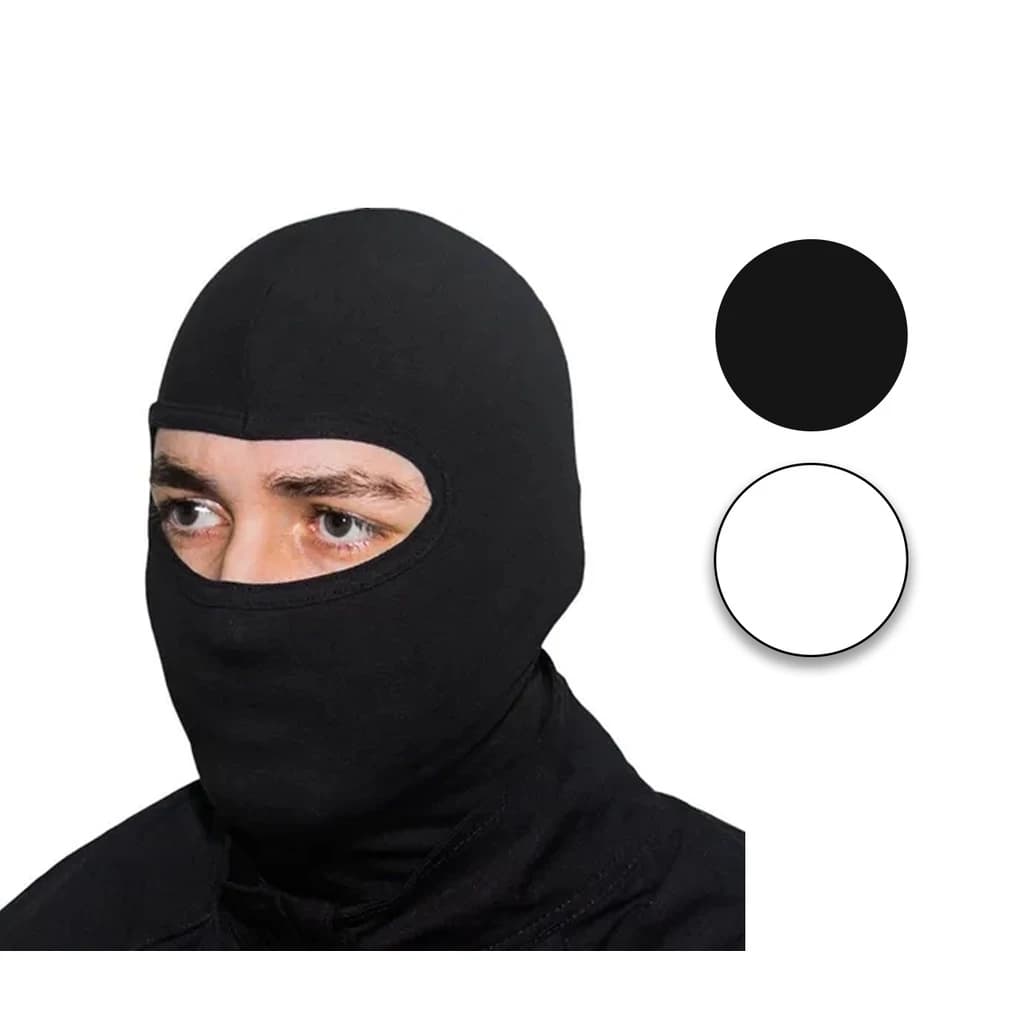 Touca Ninja Bala clava Mascara Motoqueiro Militar Motos Balaclava