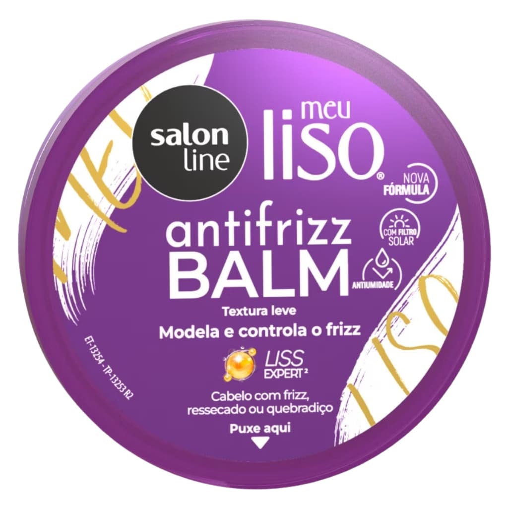 Balm Antifrizz Meu Liso Modela e Controla Frizz Salon Line 50g