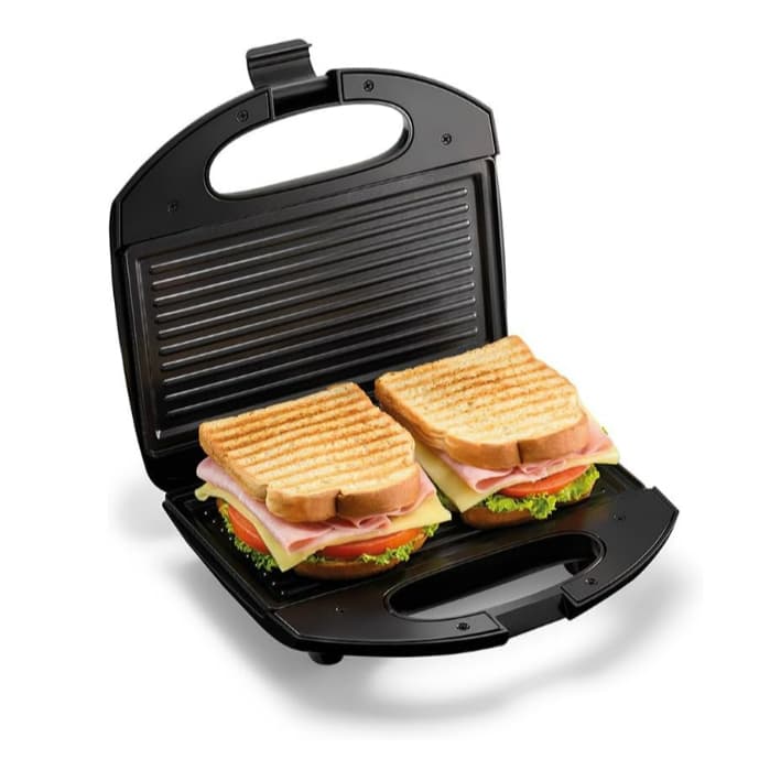 Sanduicheira Brunch Time 2 em 1 Elgin Sanduicheira e Grill Antiaderente Preta 110V