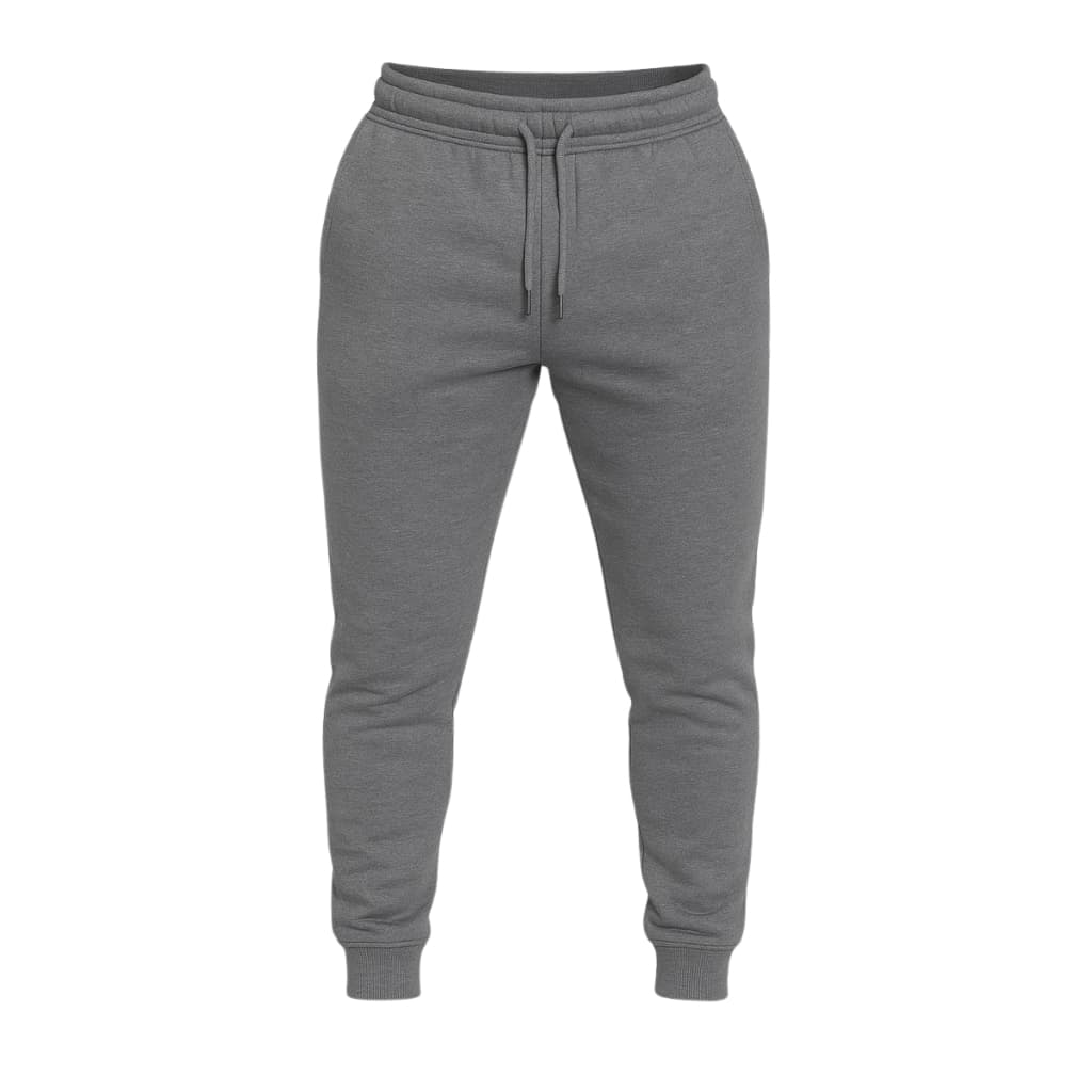 Calça Moletom Peluciado Inverno Abrigo Com Punho Estilo Jogger