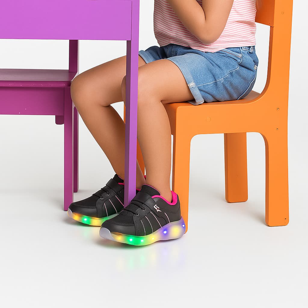 Tênis Rodinha Infantil Kidys Juvenil Feminino Masculino Ortopé Escola Menina Menino