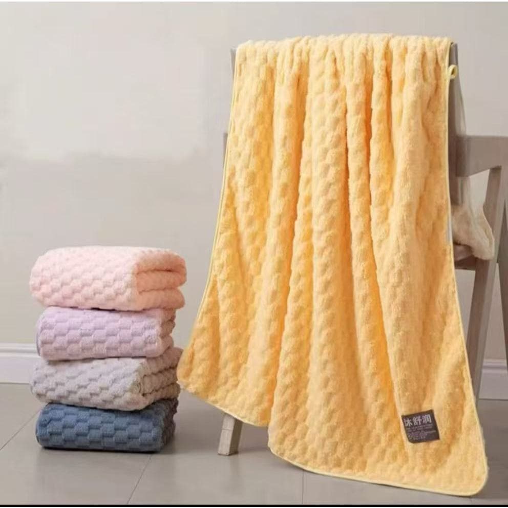 Toalha De Banho Grande Cm Alta Absorção Viagem Natação Academia Praia Seca Rápido LILI 333
