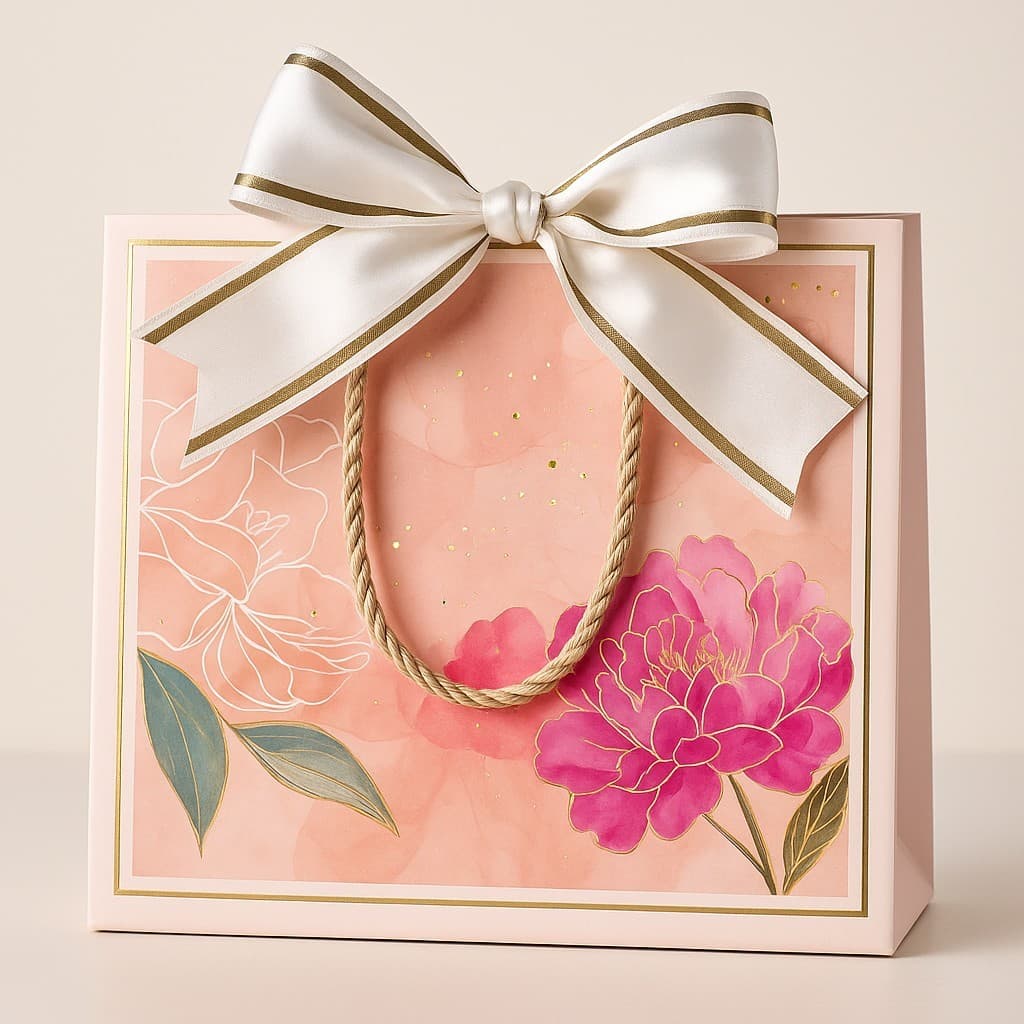 Sacola com Bolsa Para Presente LUXO Vários Tamanhos