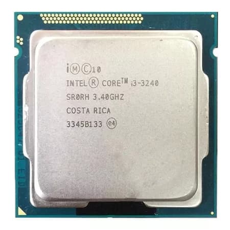 Processador Intel dual Core I3 3240 LGA1155 3ª Gera 3.4 GHz OEM Gamer 2 Núcleos novo gamer