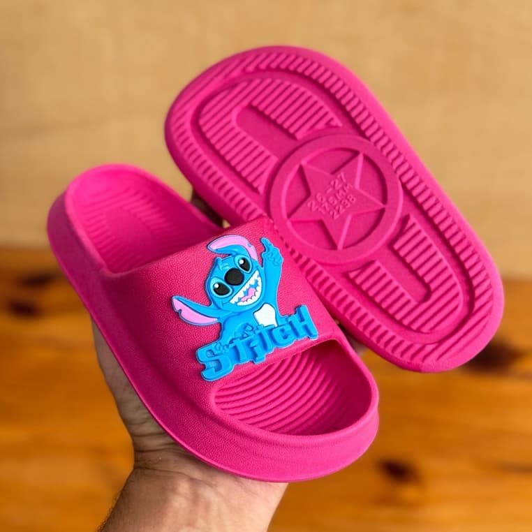 Chinelo Nuvem Infantil Sticth
