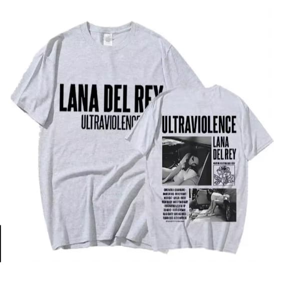 Camiseta Camisa Blusa Algodão Unissex Cantor lana del rey