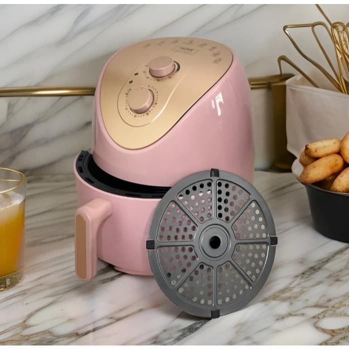 Fritadeira Air Fryer Home Land 4L- Coloridas Rosa