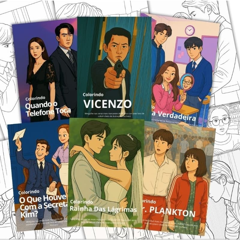 Livrinho De Dorama Para Colorir Adulto | Relaxar e se Inspirar