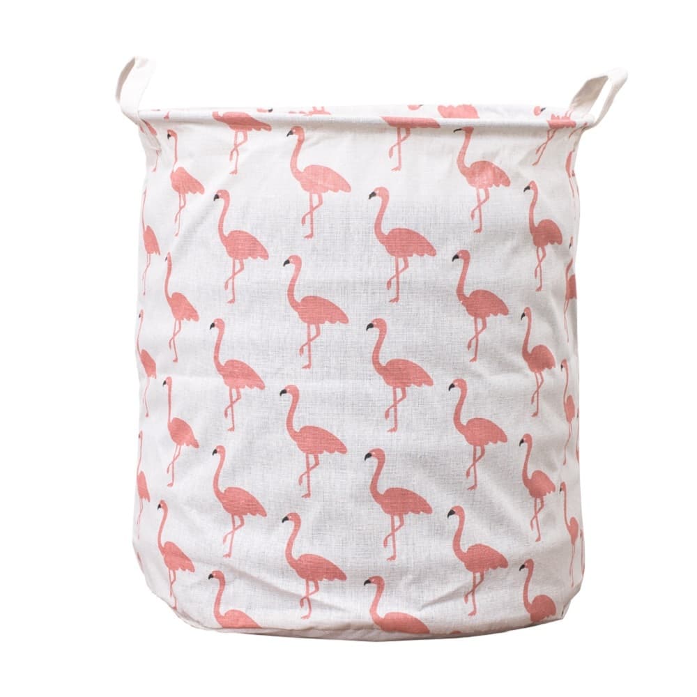 Cesto Roupa Suja Multiuso Brinquedo Dobrável Impermeável Redondo com Sustentação 45Ax37Diâmetro