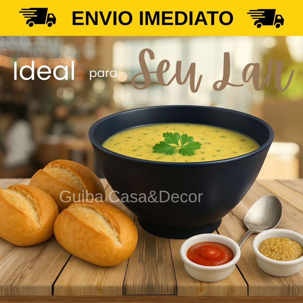 Kit Cumbuca Caldo Quente Feijoada Tigela Pote Açaí Sopa Sorvete Festa Junina 800 ml de plastico