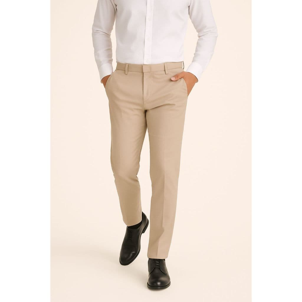 Clássico Elegante: Calça Social Masculina de Alta Qualidade