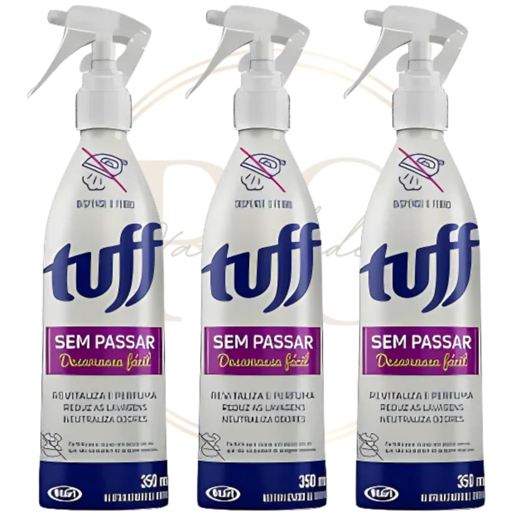 Kit 3 Tuff Sem Passar Desamassa Facil 350ml