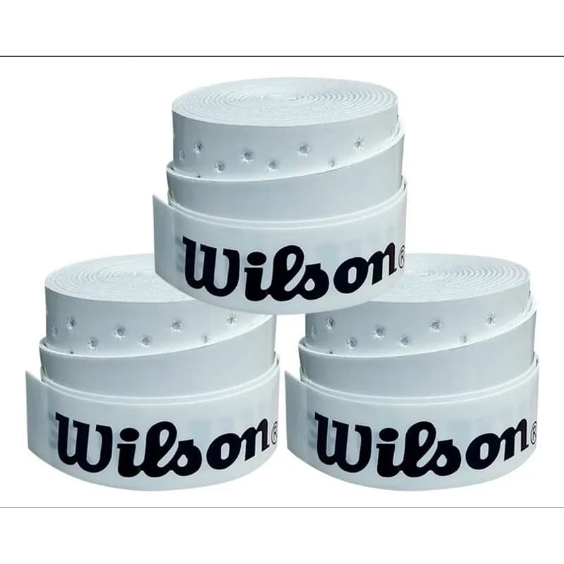 Kit 10 Overgrip Wilson Para Beach Tennis PadelPickleball Cor Branco
