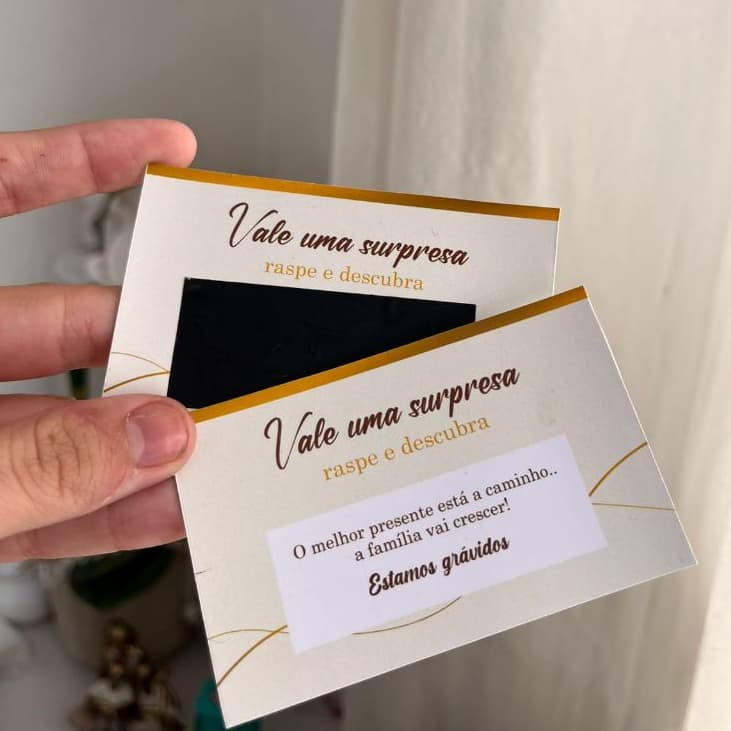 10 Raspadinhas Revelação de Gravidez do Bebê Menina Menino Grávidos